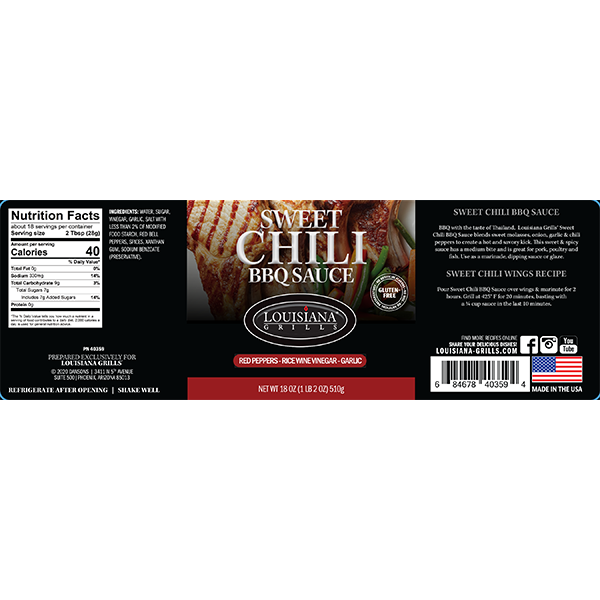 Louisiana Grills Sweet Chili BBQ Sauce