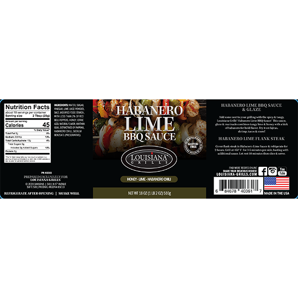 Louisiana Grills Habanero Lime BBQ